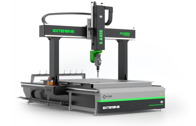 Router CNC com 5 Eixos